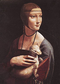 Дама с Горностаем, Леонардо да Винчи