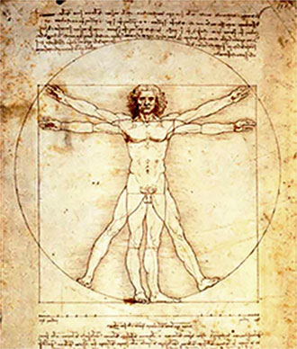 Золотое сечение, Леонардо да Винчи